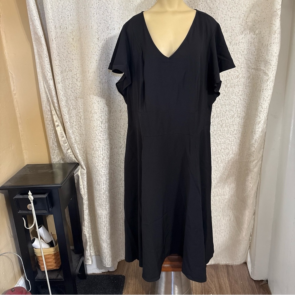 Lane Bryant Black Lena Dress, new, size 22